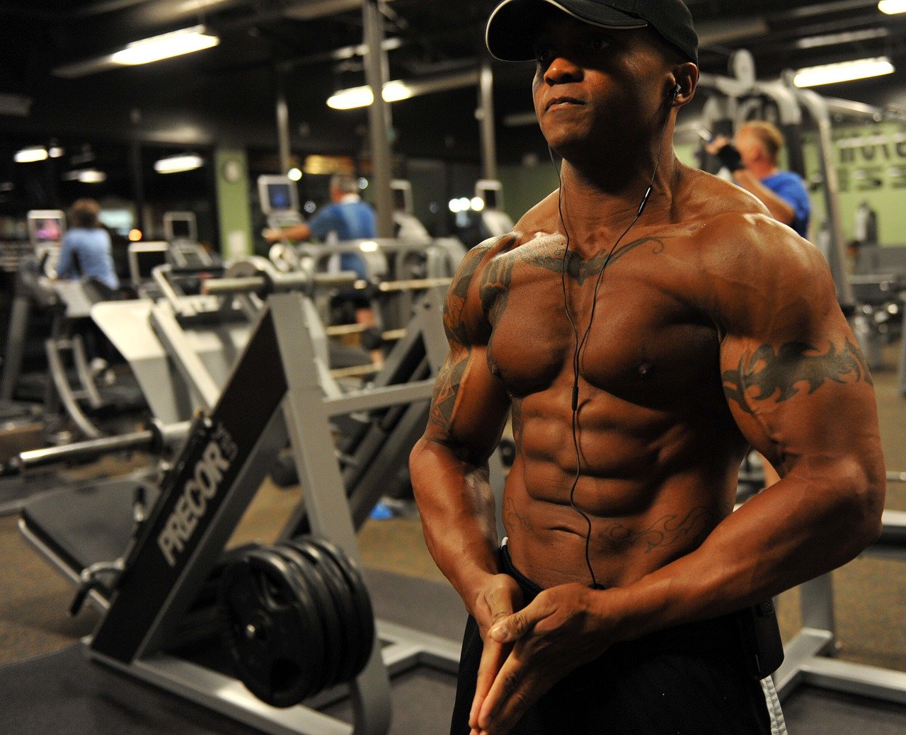 bodybuilder, weight, training